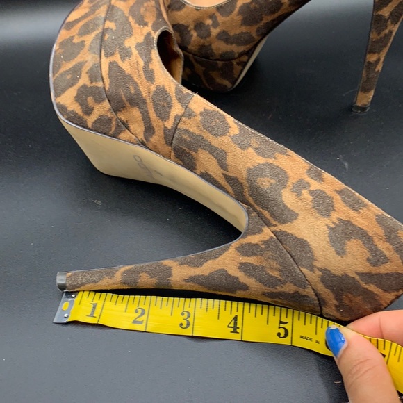 Aldo Heels Leopard Print - Picture 15 of 15